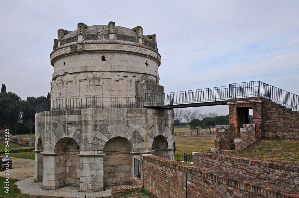 Ravenna, il Mausoleo di Teodorico