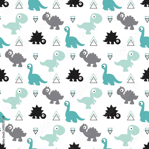 Tapety wzór dinozaura bez szwu