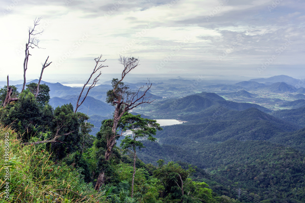 Obraz premium Mountains in Dalat, Vietnam