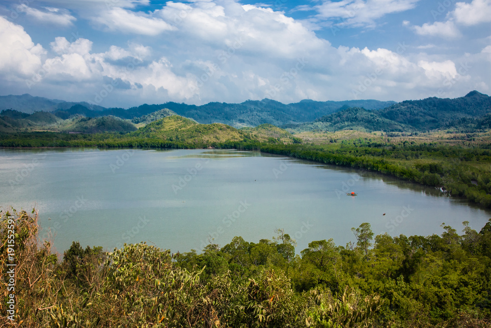 Languao lake at Palawan, Philippines.