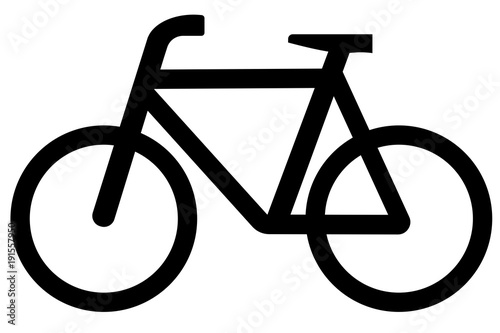 Fahrrad Piktogramm
