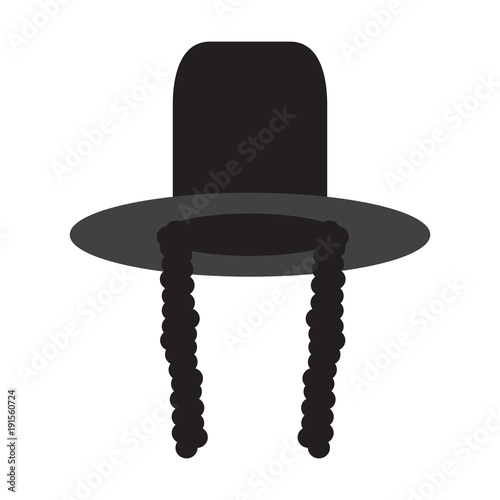 Traditional jewish hat