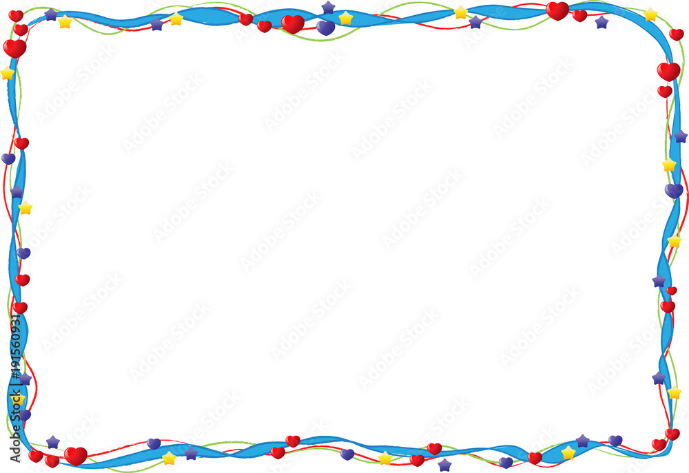 Obraz premium border