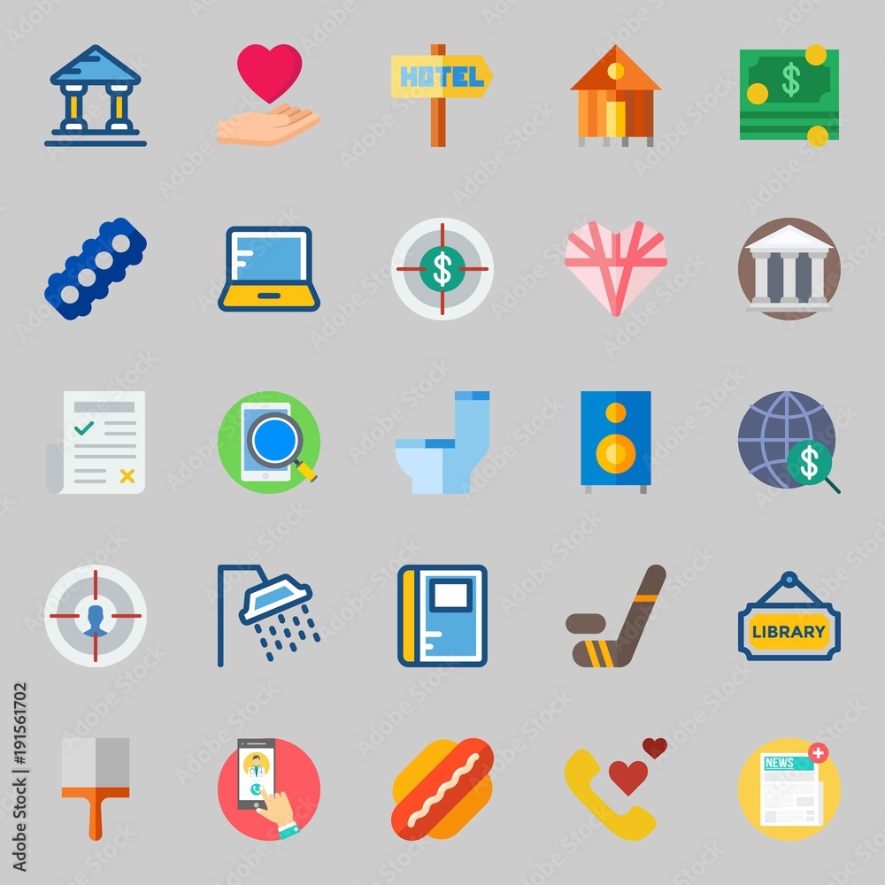 icons set about Lifestyle. with shower, hot dog, single, museum, rent and wc icons set about Lifestyle. with shower, hot dog, single, museum, rent and wc