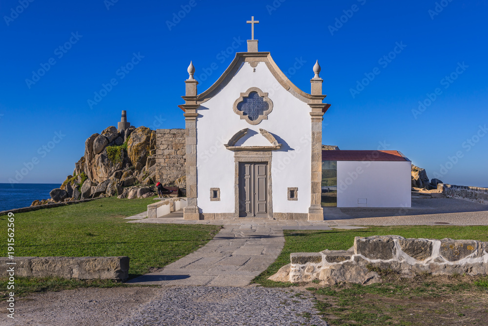 Boa Nova small Chapel in Matosinhos city, Portugal