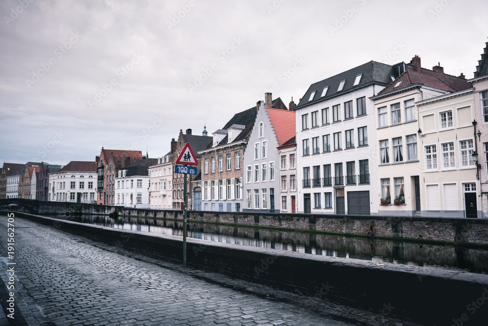 Bruges cityscape, Belgium