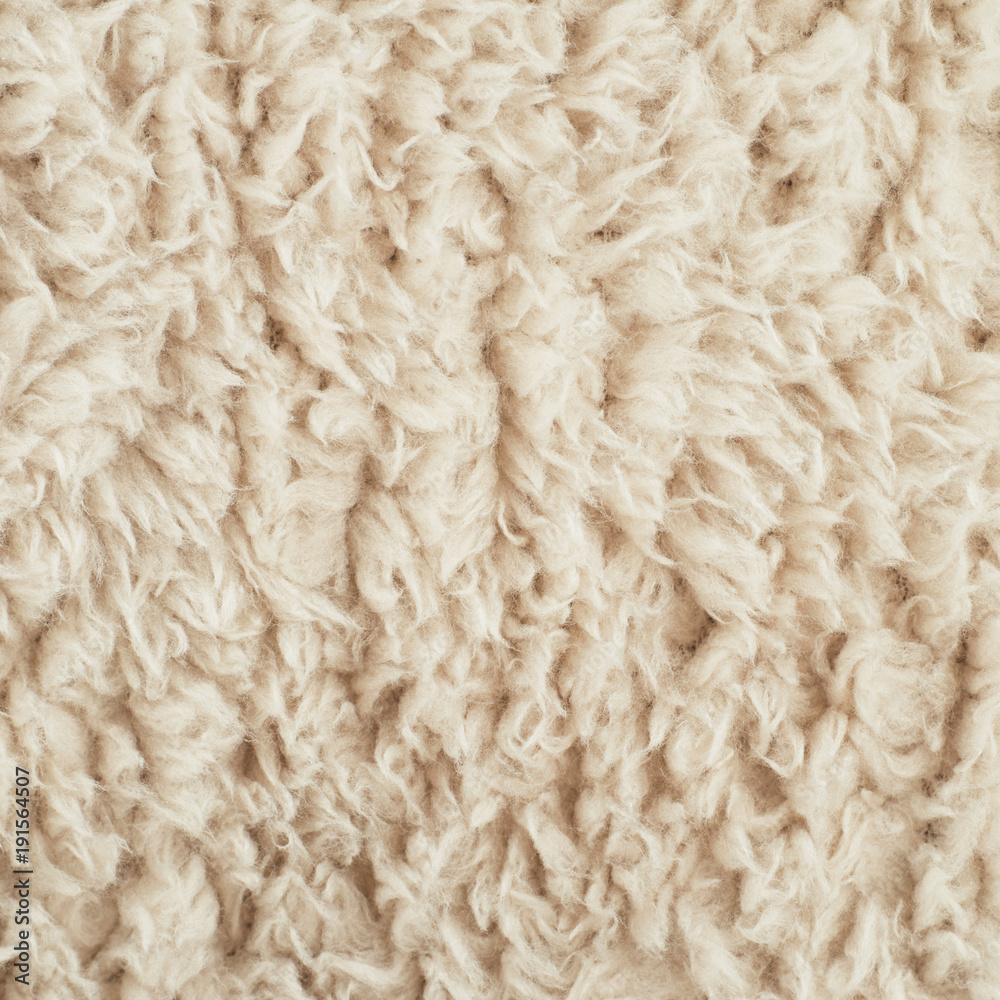 Close-up fragment of artificial fur Close-up fragment of artificial fur