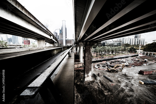 Demolition and Construction From The Western Distributor Darling Harbour photo