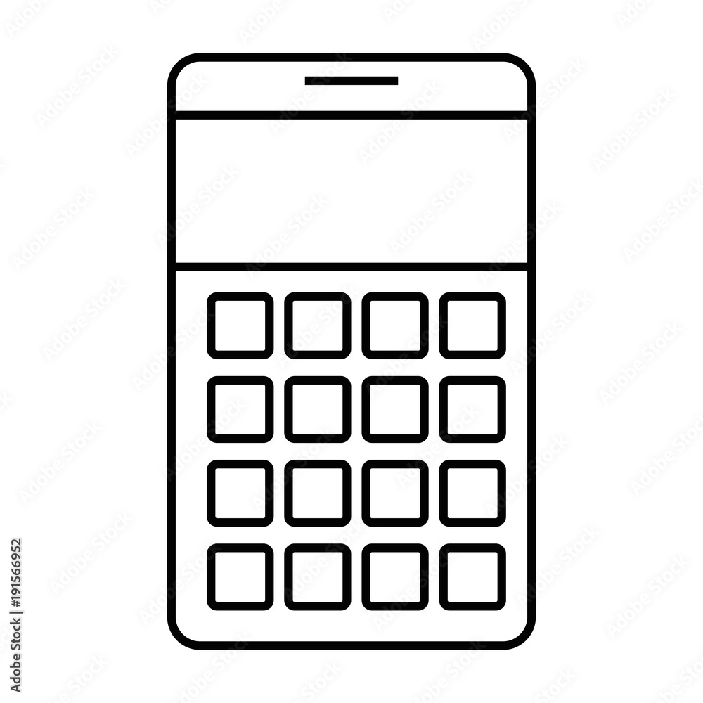 calculator math isolated icon vector illustration design calculator math isolated icon vector illustration design