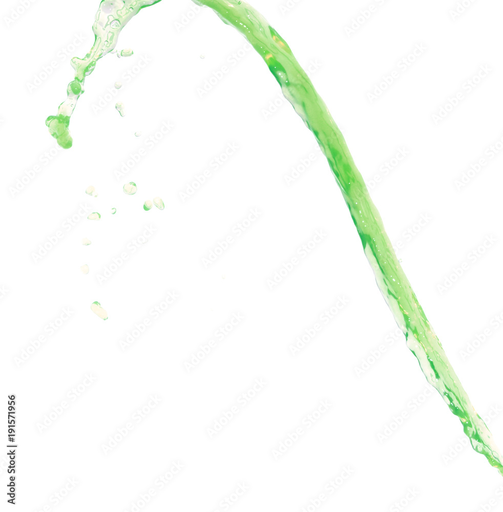 Splash of liquid in motion isolated Splash of liquid in motion isolated
