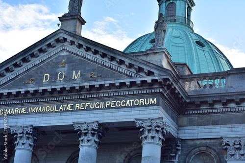 Photography Detail of Church of Mary Immaculate Refuge of Sinners on Rathmines Road Lower in Dublin in Ireland