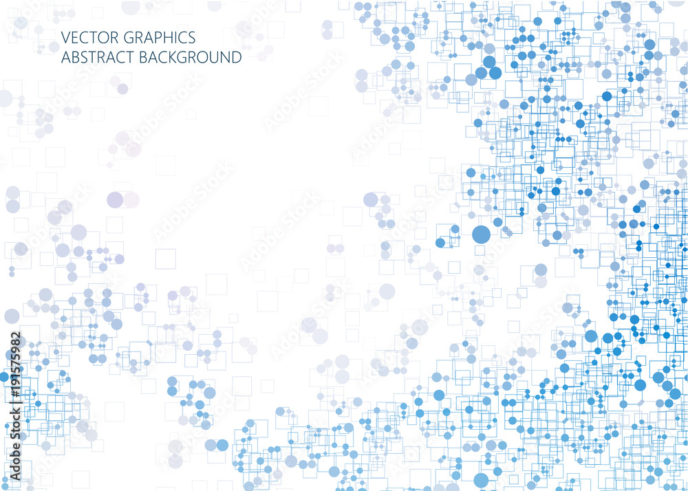 Abstract vector background. Composition of lines and solid color round dots. Abstract vector background. Composition of lines and solid color round dots.