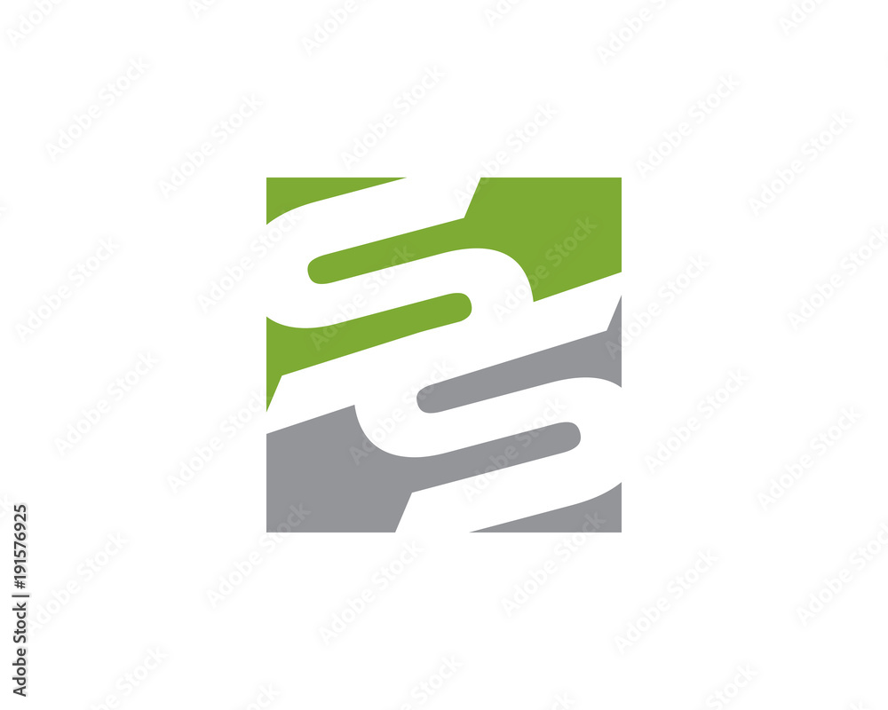 ss letter logo ss letter logo