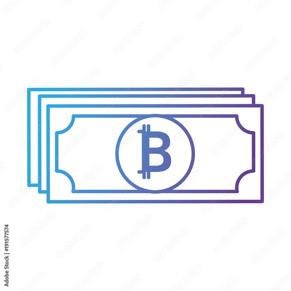 Obraz premium bill virtual money icon vector illustration design