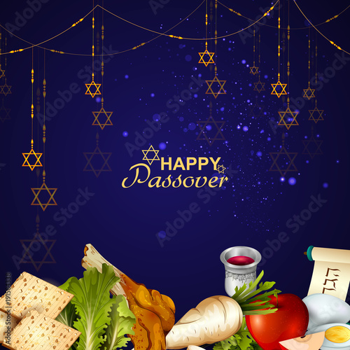 Jewish holiday of Passover Pesach Seder
