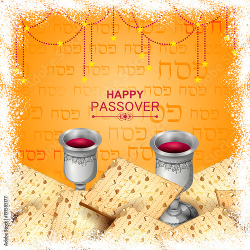 Jewish holiday of Passover Pesach Seder