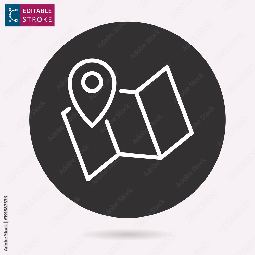 Logistics line vector icon. Editable stroke. Logistics line vector icon. Editable stroke.
