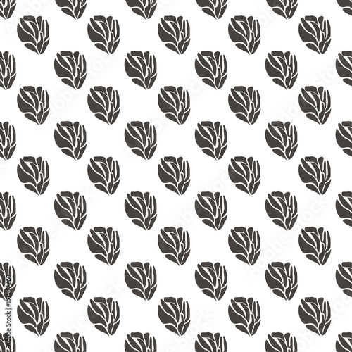 Pattern Abstract Geometric Wallpaper Vector illustration. background. black. on white background