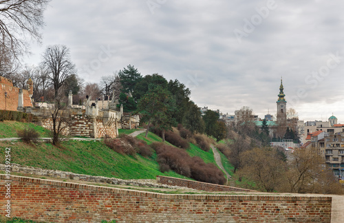 Kalemegdan fortress in Belgrade, Belgrade, Serbia