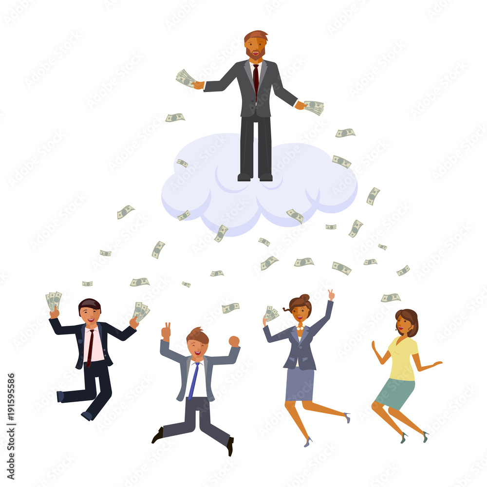 Fototapeta premium Office teamwork concept