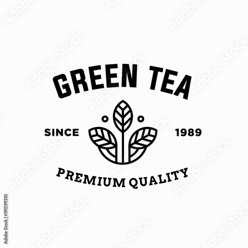 Tea-vector logo/icon illustration
