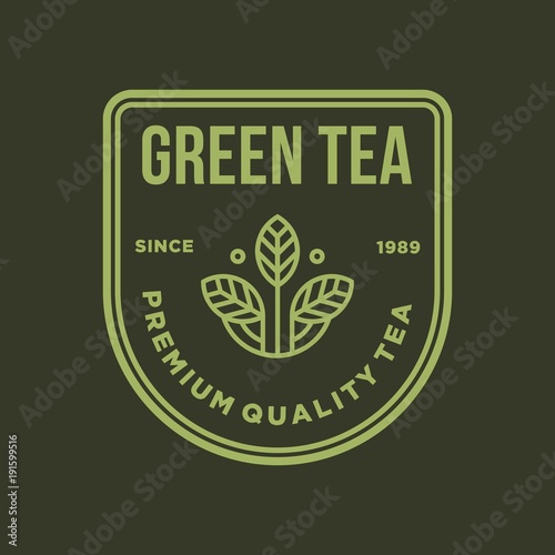 Tea-vector logo/icon illustration

