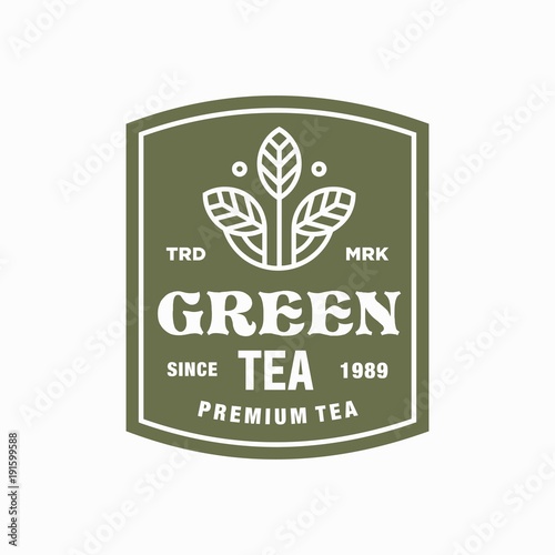 Tea-vector logo/icon illustration
