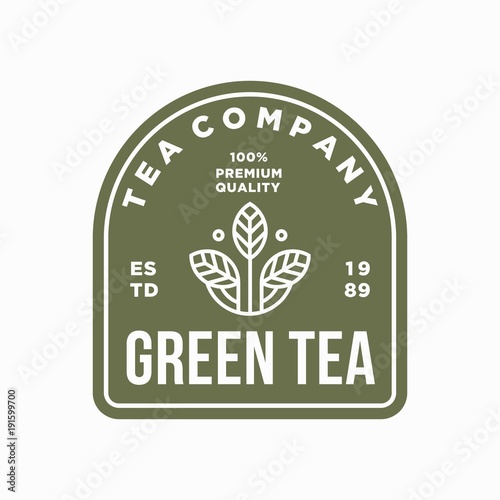 Tea-vector logo/icon illustration
