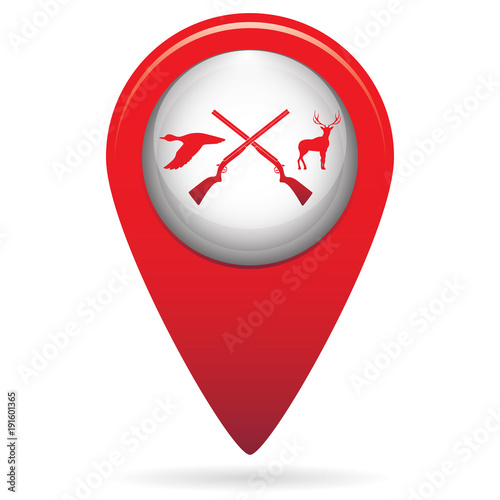 Hunting club logo icon