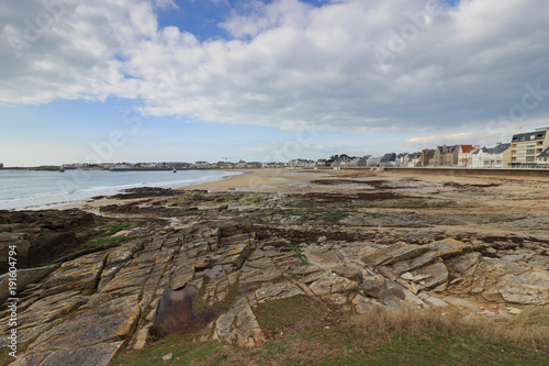 plage de quiberon, morbihan, bretagne