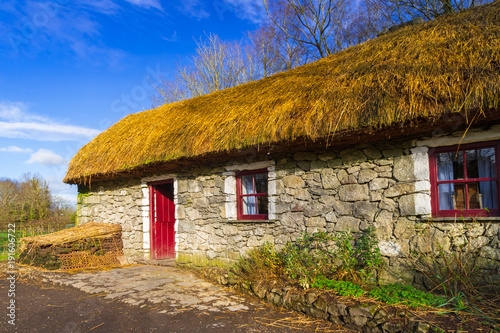Old cottage house in Co. Clare, Ireland