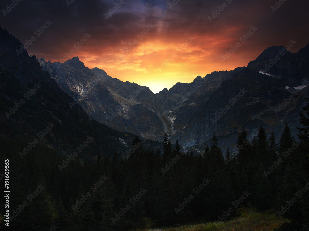 Fototapeta premium Tatry
