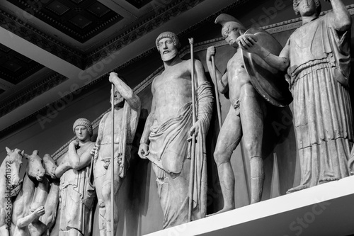 Zeus, Athena and other ancient Greek gods photo