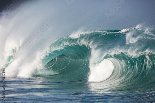 huge crashing wave, hawaii, north shore