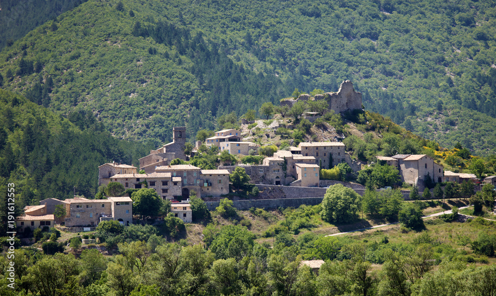 Fototapeta premium Reilhanette, drome, france