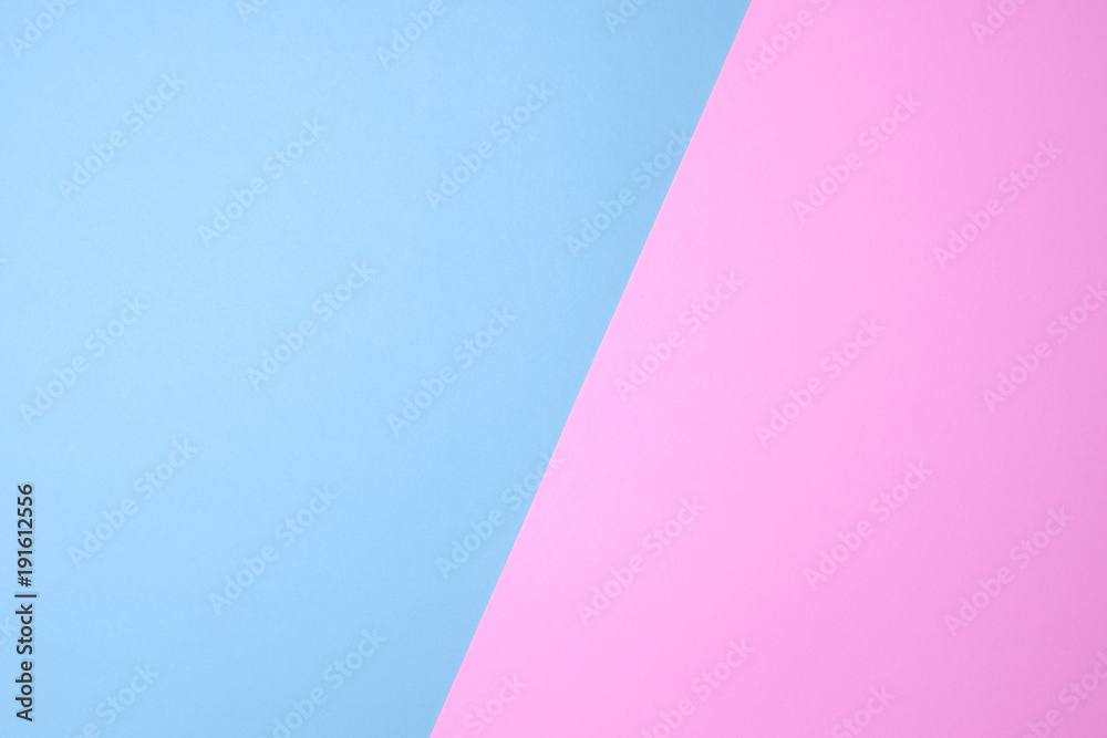 blue and pink or purple pastel paper color for background