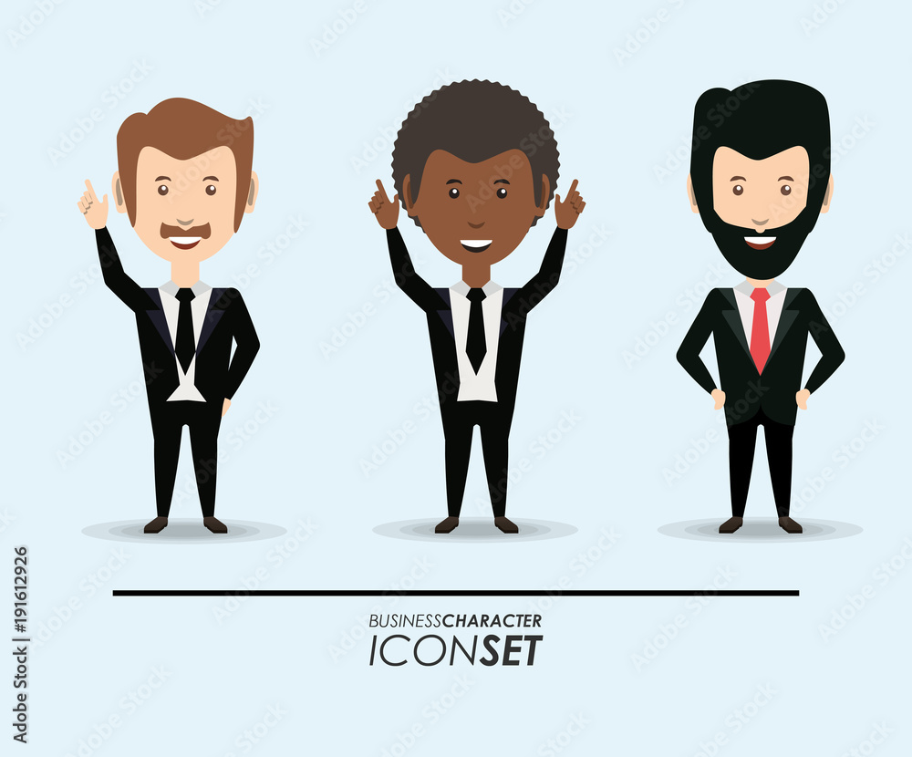 Business character design