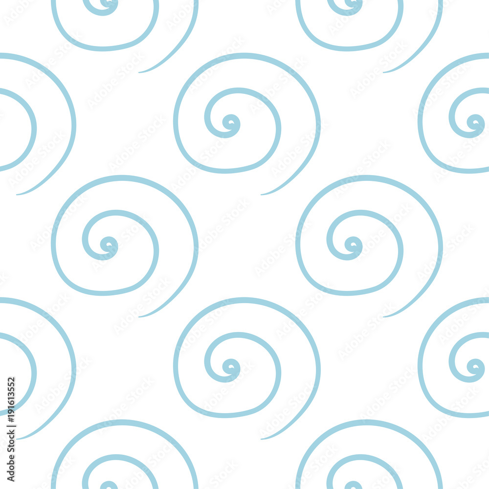 White and blue geometric print. Seamless pattern White and blue geometric print. Seamless pattern