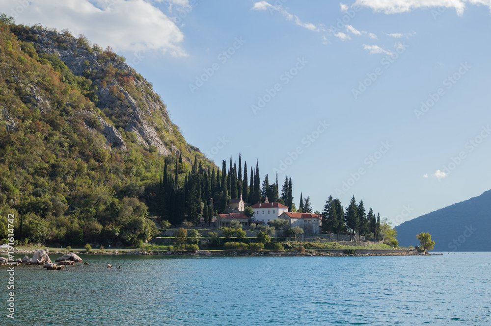 Manastir Banja Monastery Outside Perast, Montenegro Manastir Banja Monastery Outside Perast, Montenegro