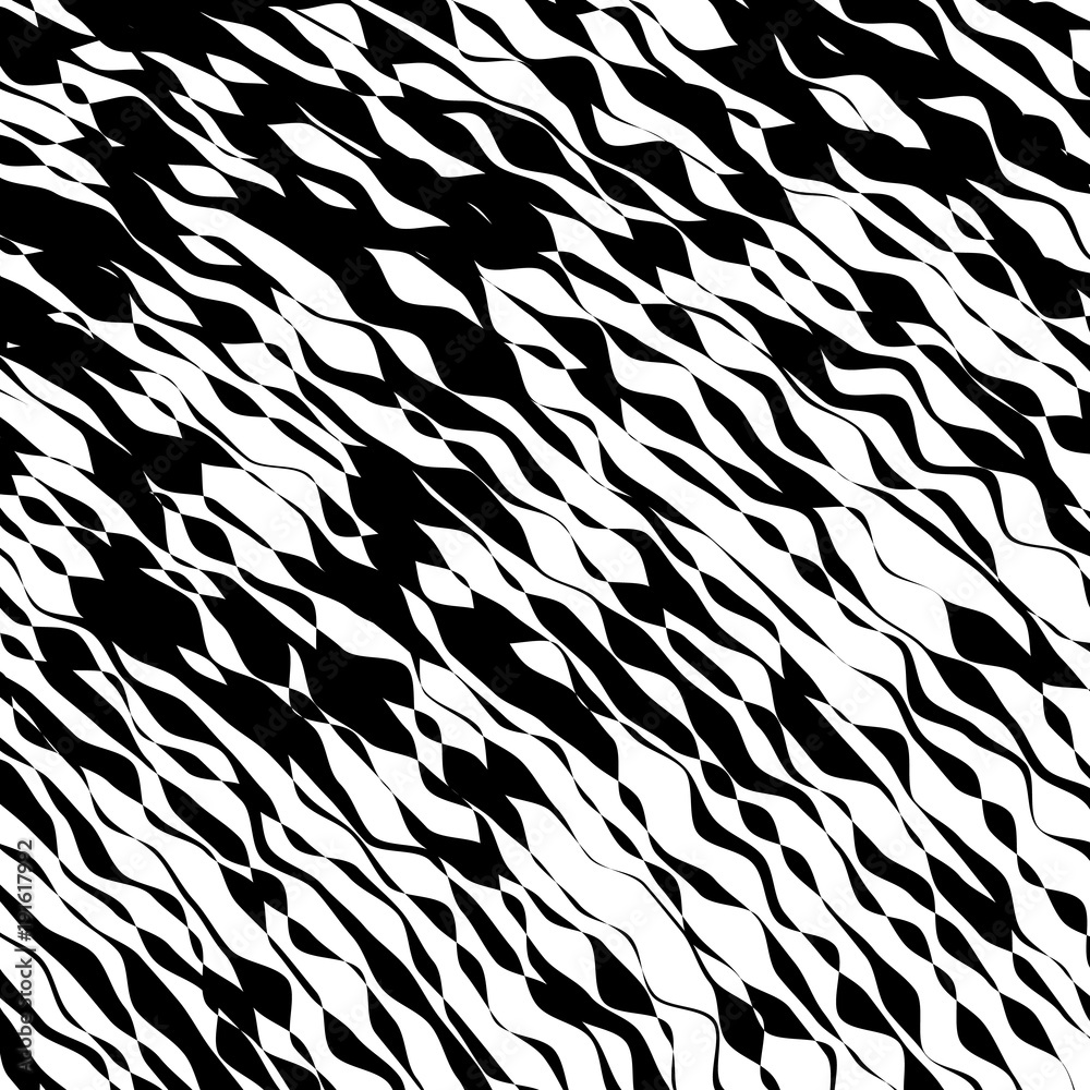 2590875 Black and White Wave Stripe Optical Abstract Background 2590875 Black and White Wave Stripe Optical Abstract Background