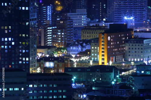 Wallpaper Mural Fukuoka night view Torontodigital.ca