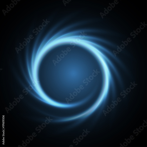 Blue vortex