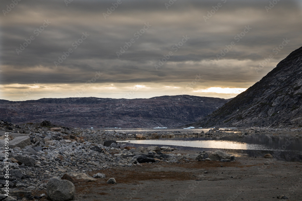 Fototapeta premium Die Wildnis Grönlands