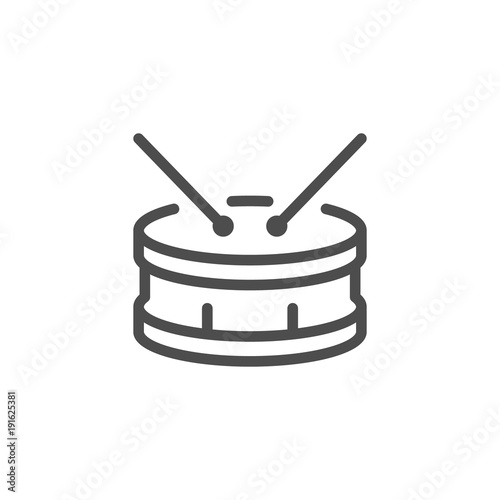 Drum line icon