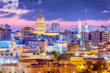 Keuken achterwand Havana Skyline binnenstad Havana bij daglicht  © SeanPavonePhoto