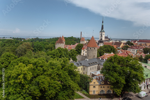View to old city in Tallin