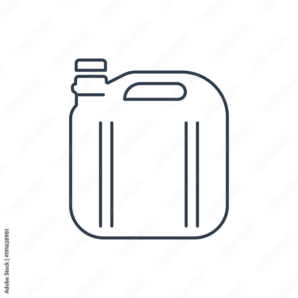 Linear canister icon Linear canister icon