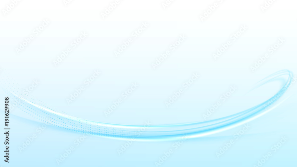 Naklejka premium blue windstream