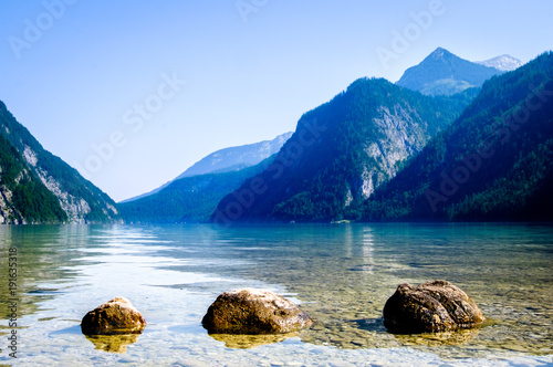 famous koenigsee lake