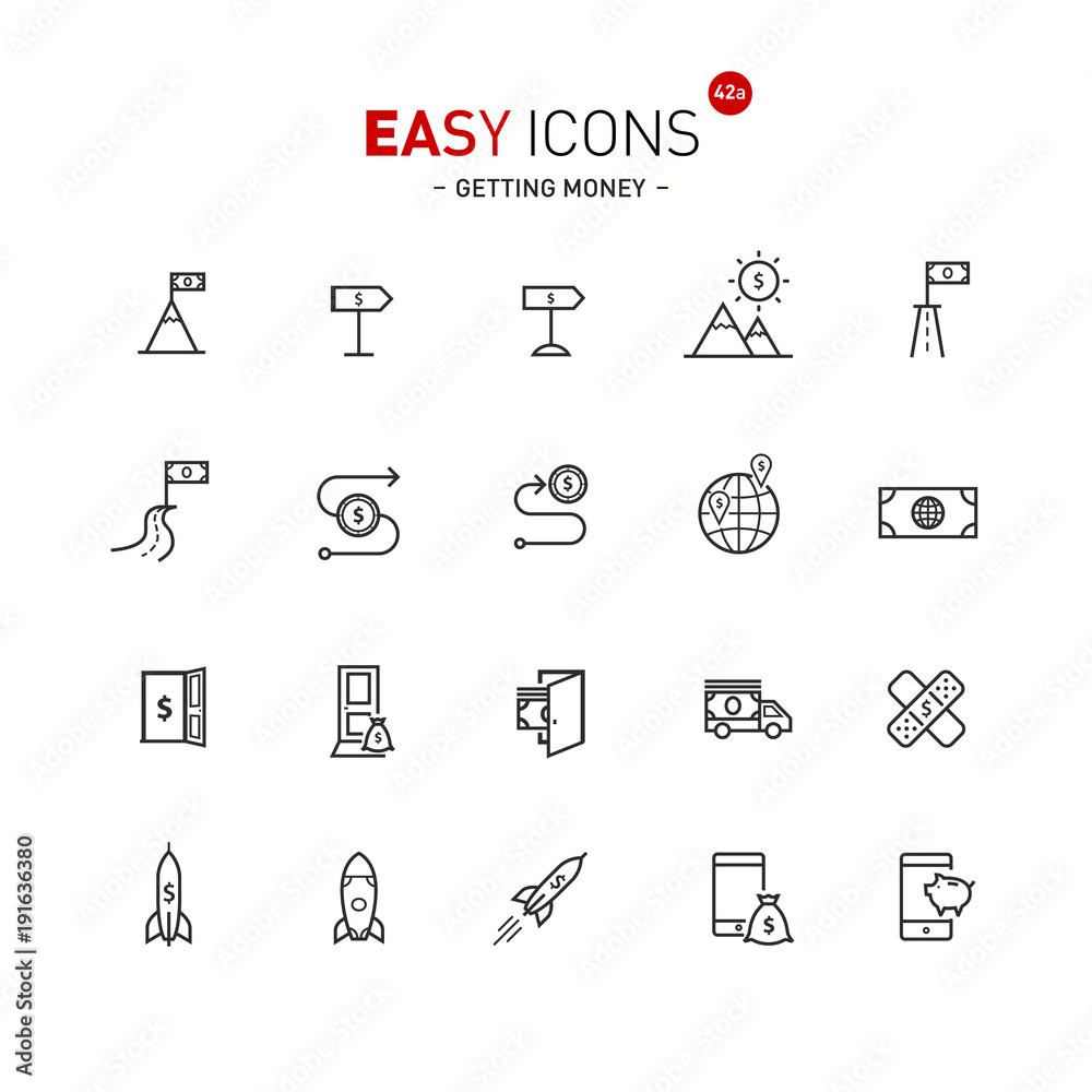 Easy icons 42a Gettng money